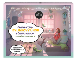 Leros Bylinkový február s čistou hlavou (Darčeková sada čajov)