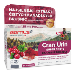 Barny&#039;s Cran-Urin Super Forte (kanadské brusnice)