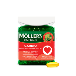 Moller´s Omega-3 Rybí olej Cardio