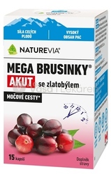 Naturevia Mega Brusnice Akut so zlatobyľou