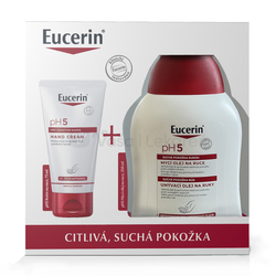 Eucerin pH5 Na ruky Vianočná darčeková kazeta