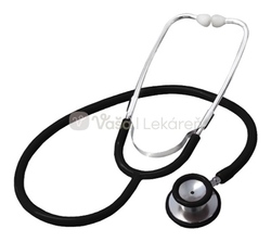 Fazzini Obojstranný fonendoskop Deluxe (čierny)