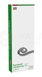 Suprasorb Liquacel Ag Krytie na rany s antimikrobiálnym striebrom (2 x 45 cm)