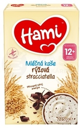 Hami Mliečna kaša ryžová stracciatella (od ukončeného 12. mesiaca)