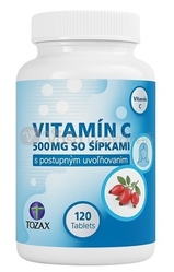 Tozax Vitamín C 500 mg so šípkami