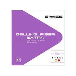 Bwise Krytie na rany hydrovláknité (15 x 15 cm)