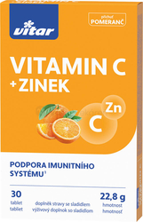 Vitar Vitamín C + Zinok