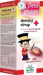Natures Betaglucan Detský sirup+