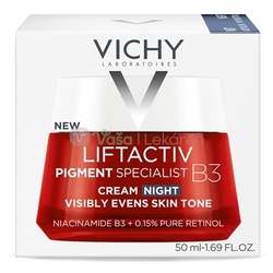 Vichy Liftactiv Pigment Specialist B3 Nočný krém proti tmavým škvrnám