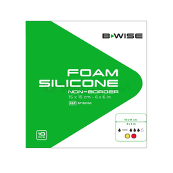 Bwise Krytie na rany penové silikónové (15 x 15 cm)