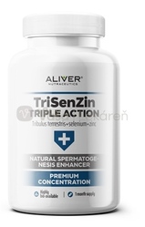 ALIVER TriSenZin Triple Action (Kotvičník zemný + selén + zinok)