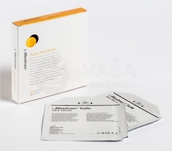 L-Mesitran Tulle Sterilné nepriľnavé krytie na rany napustené gélom (10 x 10 cm)