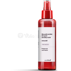 MioWell Minoxidil 50 mg/ml Dermálny roztok na rast vlasov pre mužov