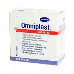 Omniplast Náplasť textilná na cievke (2,5 cm x 5 m)