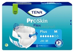 Tena Flex Plus M Inkontinenčné nohavičky s rýchloupevňovacím pásom