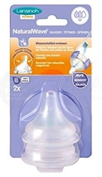 Lansinoh NaturalWave TM Silikónový cumeľ M (stredný prietok MF)