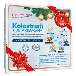 Barny&#039;s Kolostrum s Beta-glukánmi Forte (Vianočné balenie)