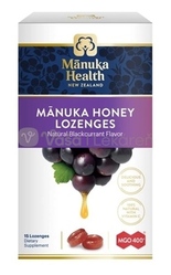 Manuka Health Manuka Pastilky Čierne ríbezle