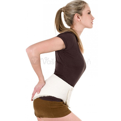 Ľadvinový elastický pás z ovčieho rúna, veľ. M