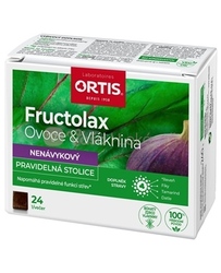 Fructolax Ovocie a vláknina Kocky
