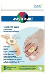 Master Aid Foot Care Náplasti na kurie oká a zrohovatenú kožu (71 x 22 mm)