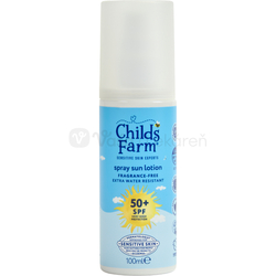 Childs Farm Opaľovací sprej pre deti Sensitive SPF50+