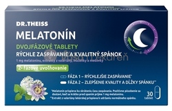 Dr.Theiss Melatonín Dvojfázové tablety