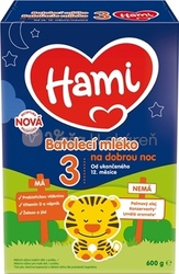 Hami 3 Batoľacie mlieko Na dobrú noc (od ukonč. 12. mes.)