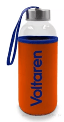 Sklená fľaša s obalom