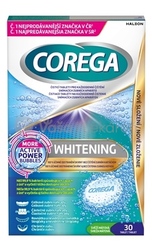 Corega Whitening Čistiace tablety na zubné protézy