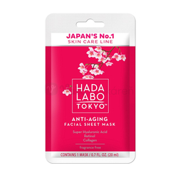 Hada Labo Tokyo Anti-Aging Textilná maska proti vráskam