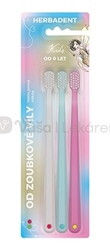 Herbadent Kids Žiariaca zubná kefka Veľmi jemná (od 0 rokov)