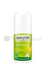WELEDA Citrus 24h Deo Roll-on bez hliníkových solí
