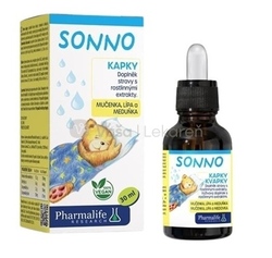 Pharmalife Sonno Kvapky s extraktmi z mučenky, lipy a medovky
