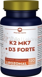 Pharma Activ Lipozomal K2 MK7 + D3 Forte