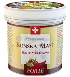 SwissMedicus Konská Masť Forte hrejivá