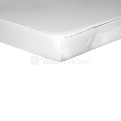 Fazzini Polyuretánová plachta s gumičkou, 90 x 200 cm (biela)