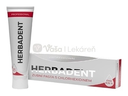 Herbadent Professional Zubná pasta s 0,12% CHX