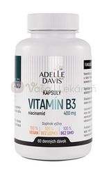 Adelle Davis Vitamín B3 (nikotínamid) 400 mg